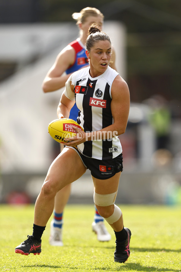 AFLW 2024 Round 04 - Collingwood v Western Bulldogs - A-54236365