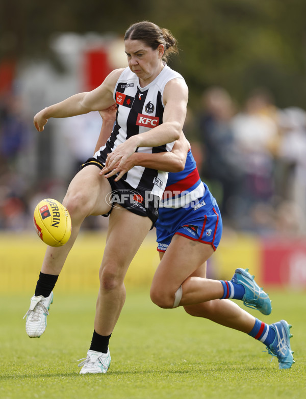 AFLW 2024 Round 04 - Collingwood v Western Bulldogs - A-54236372