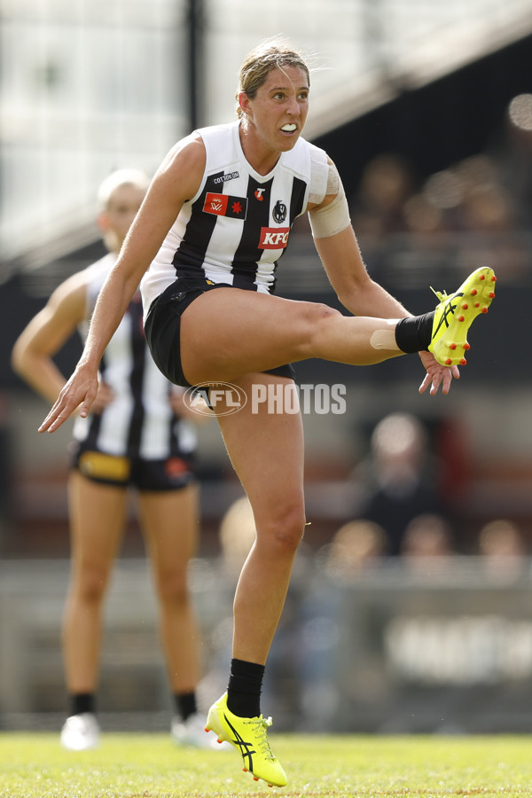 AFLW 2024 Round 04 - Collingwood v Western Bulldogs - A-54236940