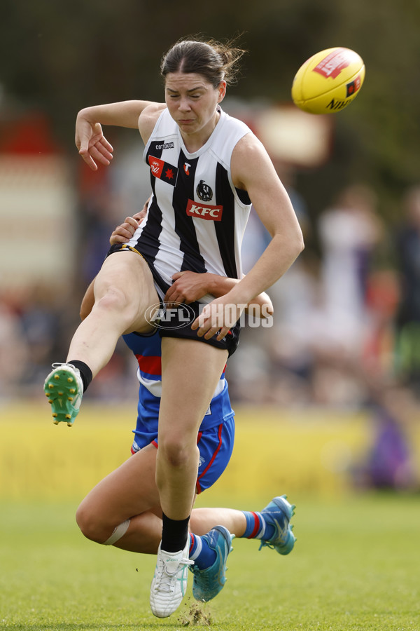 AFLW 2024 Round 04 - Collingwood v Western Bulldogs - A-54236958