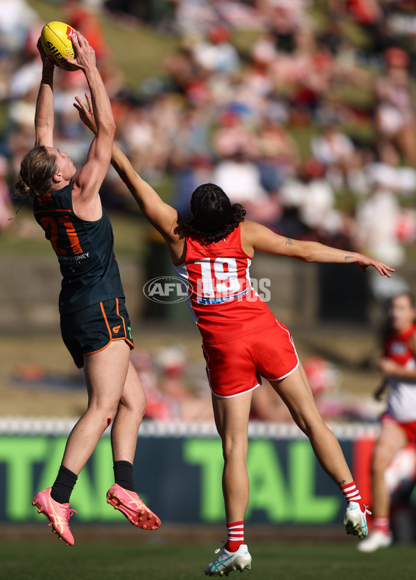 AFLW 2024 Round 04 - Sydney v GWS - A-54239190