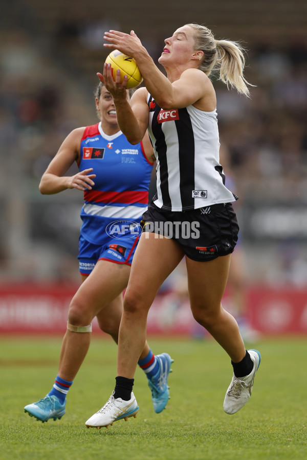 AFLW 2024 Round 04 - Collingwood v Western Bulldogs - A-54241705