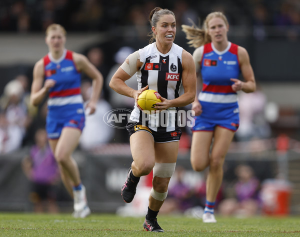 AFLW 2024 Round 04 - Collingwood v Western Bulldogs - A-54241746