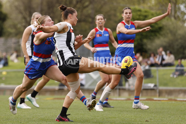 AFLW 2024 Round 04 - Collingwood v Western Bulldogs - A-54252944