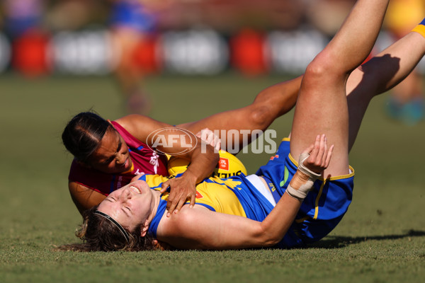 AFLW 2024 Round 04 - West Coast v Brisbane - A-54253369