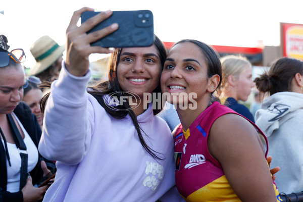 AFLW 2024 Round 04 - West Coast v Brisbane - A-54257891