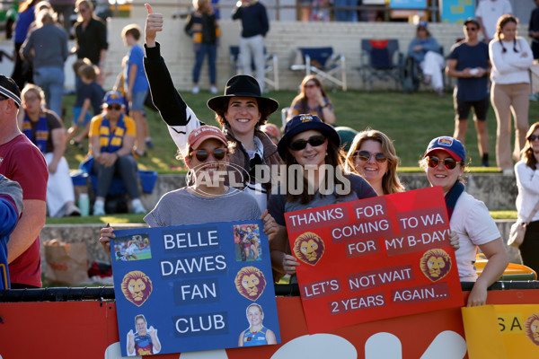 AFLW 2024 Round 04 - West Coast v Brisbane - A-54258262