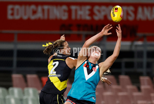 AFLW 2024 Round 05 - Richmond v Port Adelaide - A-54325310
