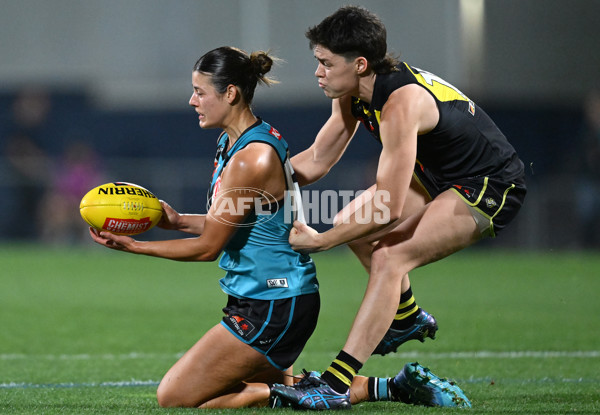 AFLW 2024 Round 05 - Richmond v Port Adelaide - A-54325312