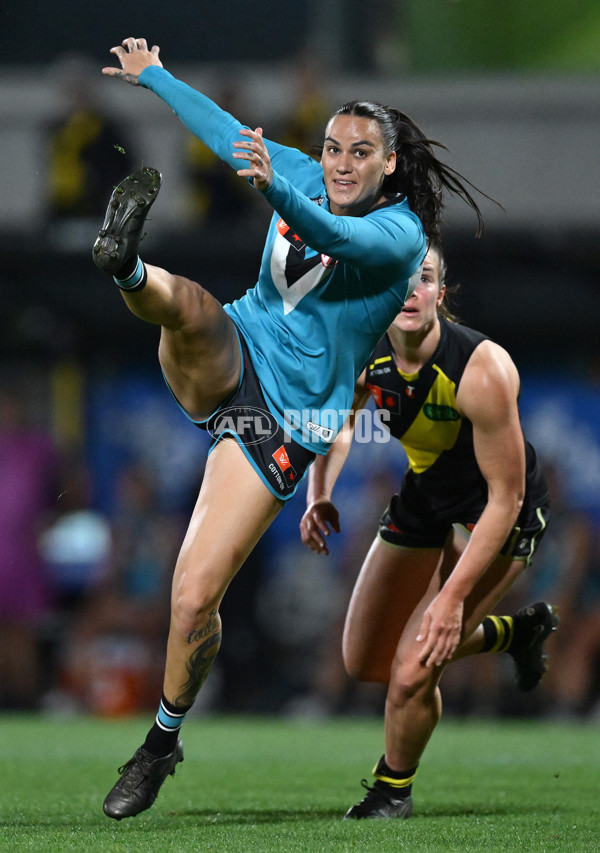 AFLW 2024 Round 05 - Richmond v Port Adelaide - A-54325313