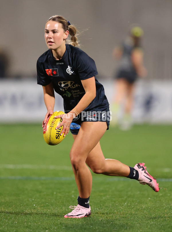 AFLW 2024 Round 05 - Carlton v North Melbourne - A-54332394