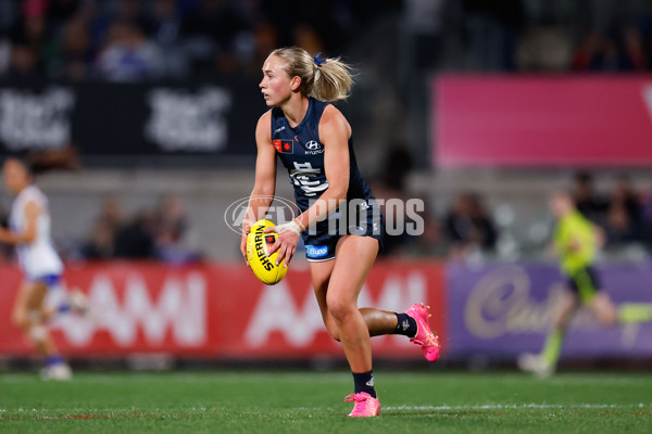 AFLW 2024 Round 05 - Carlton v North Melbourne - A-54333879