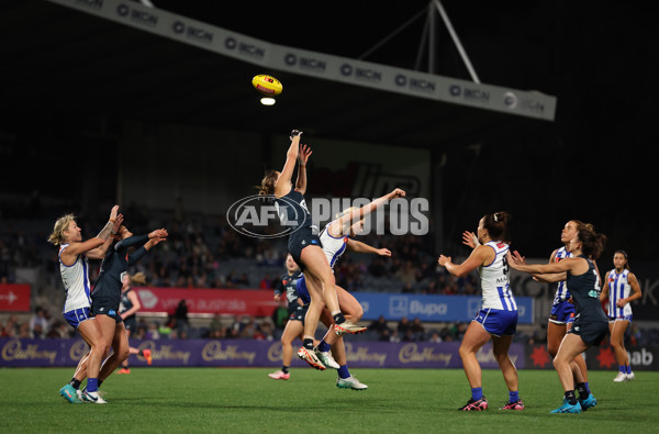 AFLW 2024 Round 05 - Carlton v North Melbourne - A-54337810