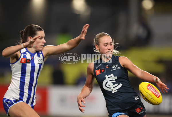 AFLW 2024 Round 05 - Carlton v North Melbourne - A-54337811