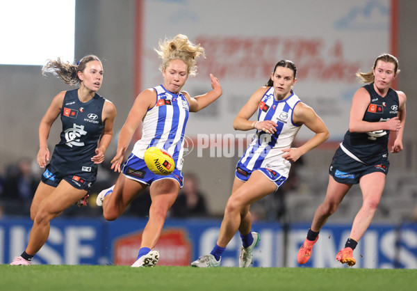 AFLW 2024 Round 05 - Carlton v North Melbourne - A-54337817