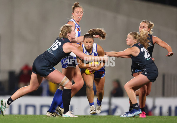 AFLW 2024 Round 05 - Carlton v North Melbourne - A-54337818