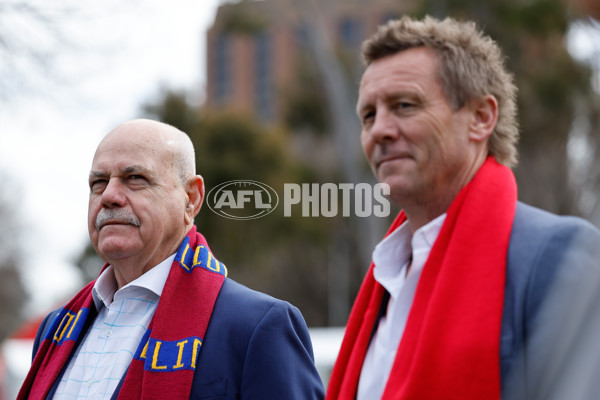 AFL 2024 Media - Premiership Cup Presenters Announcement - A-54341456