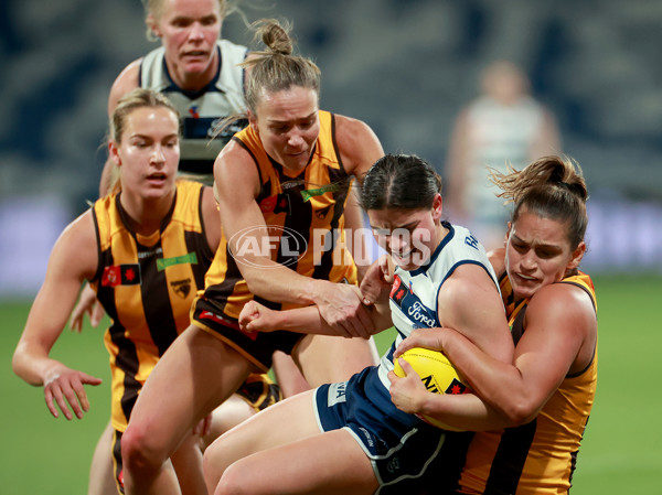 AFLW 2024 Round 05 - Geelong v Hawthorn - A-54344722