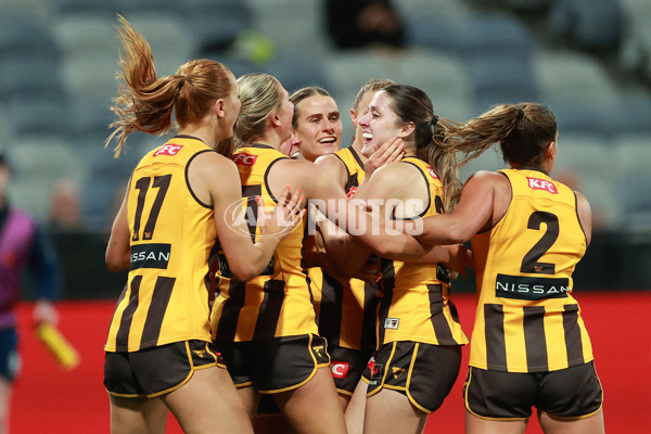 AFLW 2024 Round 05 - Geelong v Hawthorn - A-54344732