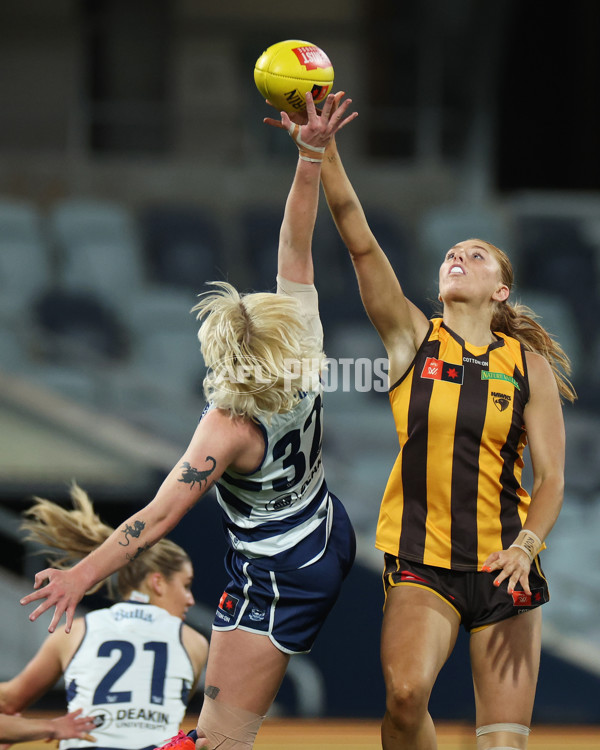 AFLW 2024 Round 05 - Geelong v Hawthorn - A-54347469