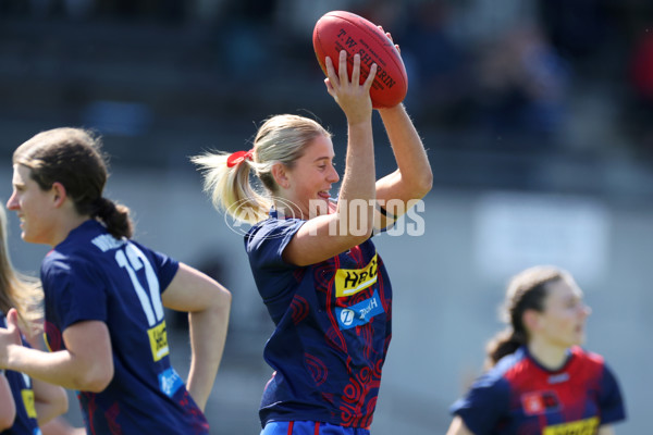 AFLW 2024 Round 05 - Essendon v Melbourne - A-54360274