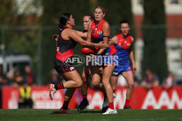 AFLW 2024 Round 05 - Essendon v Melbourne - A-54366392