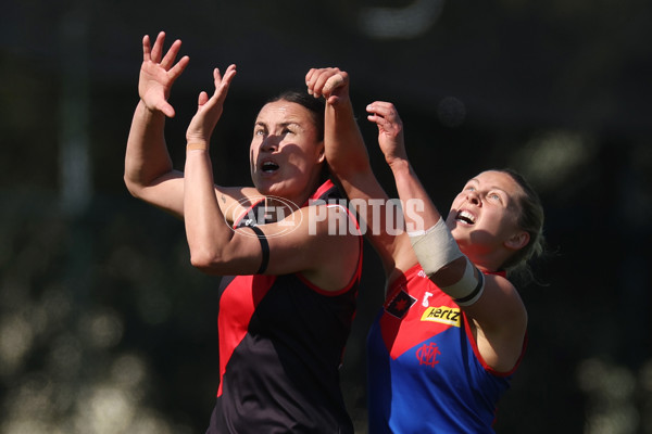 AFLW 2024 Round 05 - Essendon v Melbourne - A-54366407