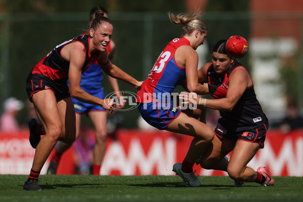 AFLW 2024 Round 05 - Essendon v Melbourne - A-54366788