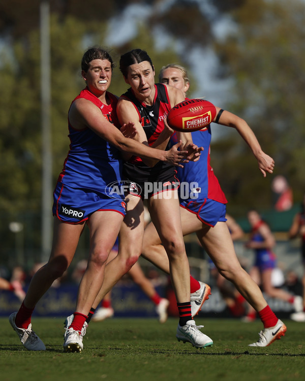 AFLW 2024 Round 05 - Essendon v Melbourne - A-54369450