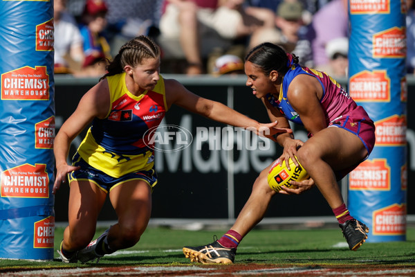 AFLW 2024 Round 05 - Brisbane v Adelaide - A-54466814
