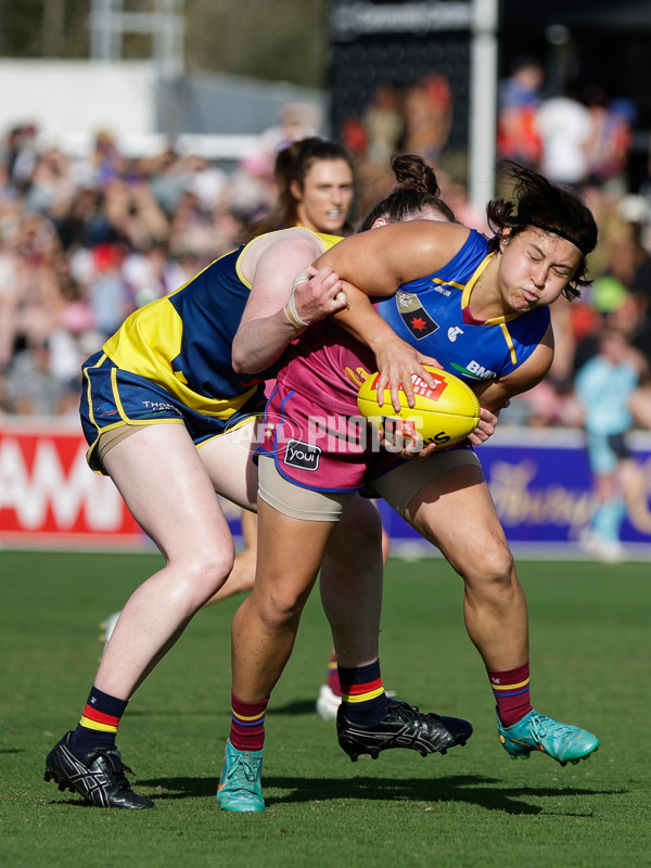 AFLW 2024 Round 05 - Brisbane v Adelaide - A-54467393