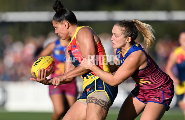 AFLW 2024 Round 05 - Brisbane v Adelaide - A-54470164