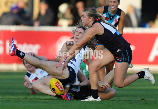 AFLW 2024 Round 05 - Port Adelaide v Carlton - A-54472816