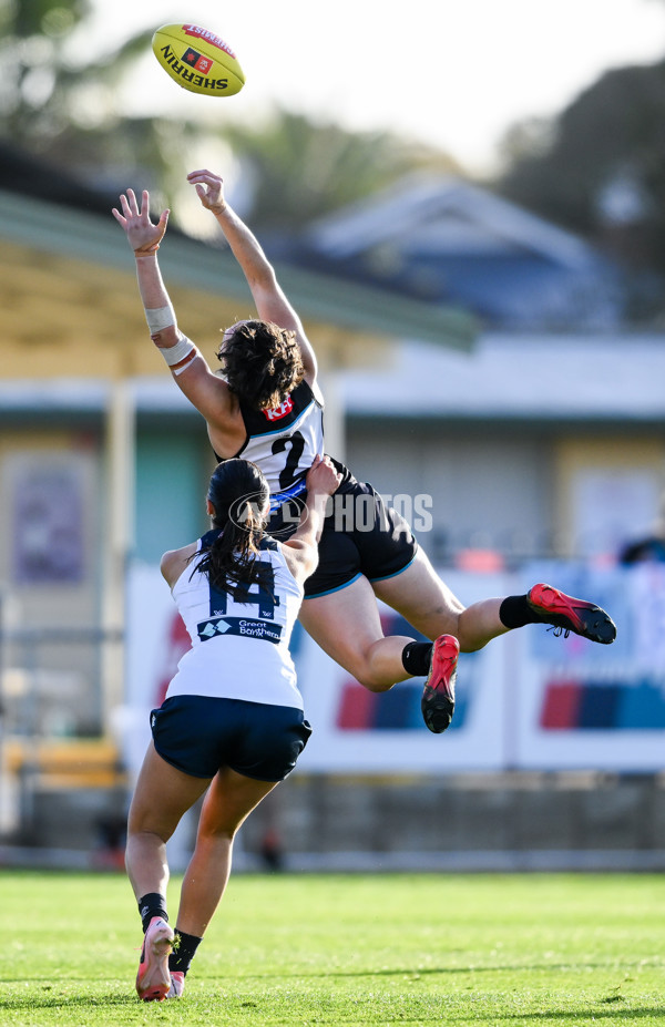 AFLW 2024 Round 05 - Port Adelaide v Carlton - A-54472832