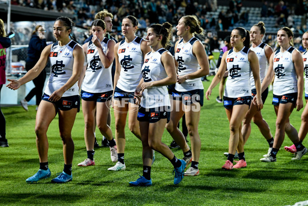 AFLW 2024 Round 05 - Port Adelaide v Carlton - A-54477986