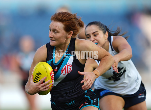 AFLW 2024 Round 05 - Port Adelaide v Carlton - A-54481411