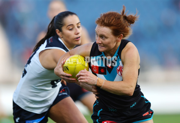 AFLW 2024 Round 05 - Port Adelaide v Carlton - A-54483293