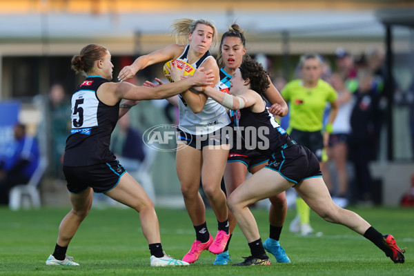 AFLW 2024 Round 05 - Port Adelaide v Carlton - A-54483323