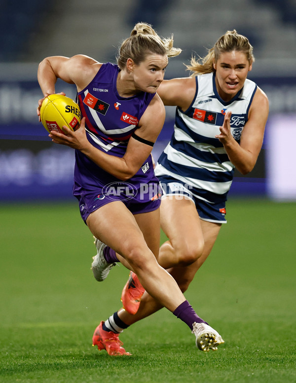 AFLW 2024 Round 06 - Geelong v Fremantle - A-54491324