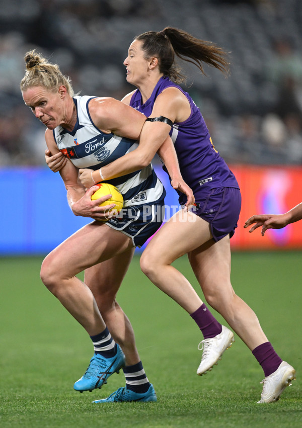 AFLW 2024 Round 06 - Geelong v Fremantle - A-54491365