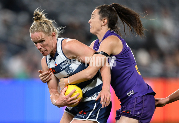 AFLW 2024 Round 06 - Geelong v Fremantle - A-54491366
