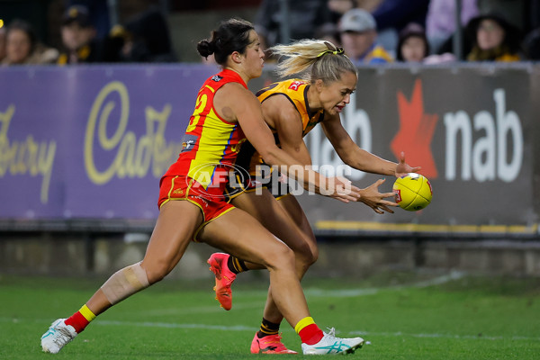 AFLW 2024 Round 06 - Hawthorn v Gold Coast - A-54583570