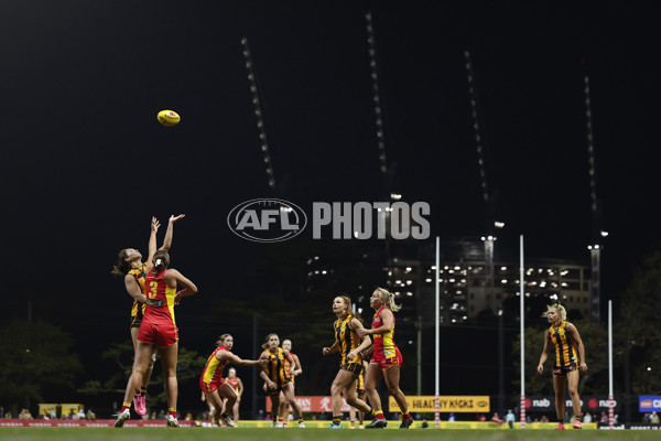 AFLW 2024 Round 06 - Hawthorn v Gold Coast - A-54616941
