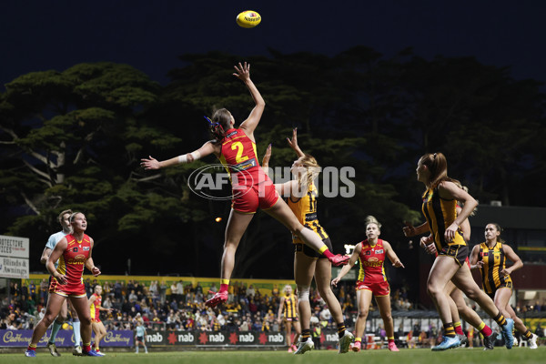 AFLW 2024 Round 06 - Hawthorn v Gold Coast - A-54616949
