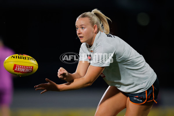 AFLW 2024 Round 06 - Melbourne v GWS - A-54879705