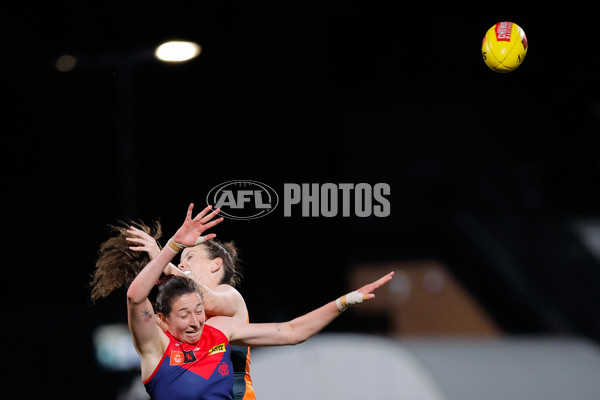 AFLW 2024 Round 06 - Melbourne v GWS - A-54879756