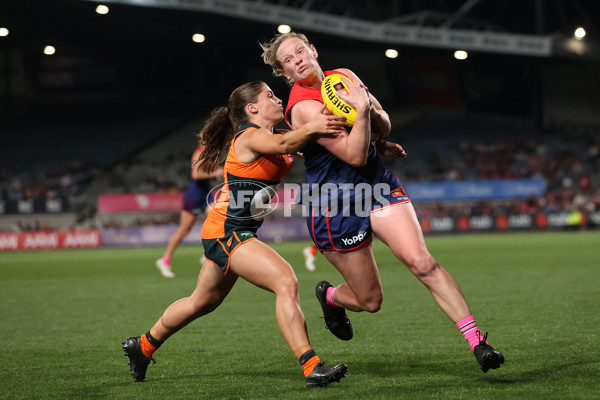 AFLW 2024 Round 06 - Melbourne v GWS - A-54911090