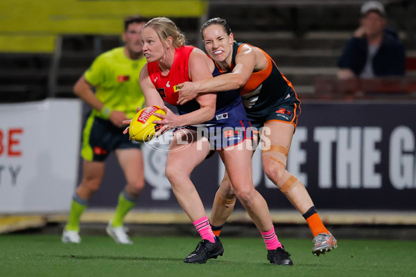 AFLW 2024 Round 06 - Melbourne v GWS - A-54911157