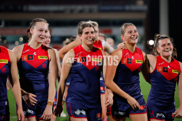 AFLW 2024 Round 06 - Melbourne v GWS - A-54931888