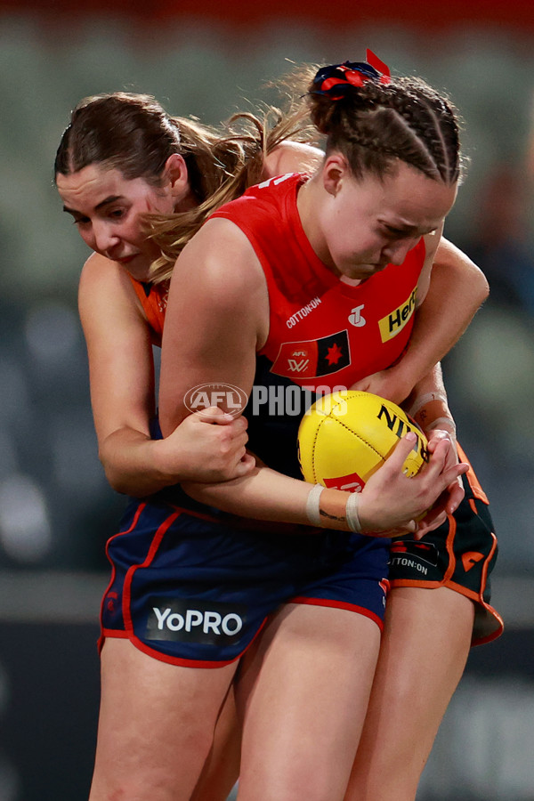 AFLW 2024 Round 06 - Melbourne v GWS - A-54936571